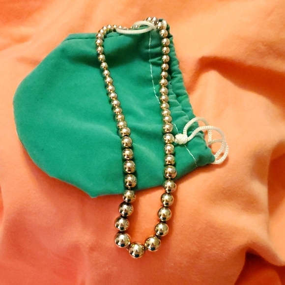 TIFFANY & CO BALL NECKLACE